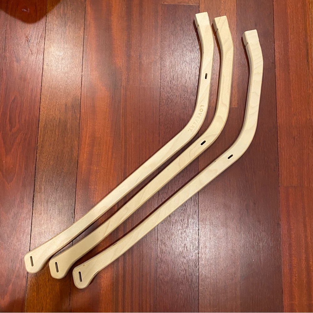 LOVEVERY Baby Play Mat Gym Montessori  REPLACEMENT Wood Arm Post 3 Pieces